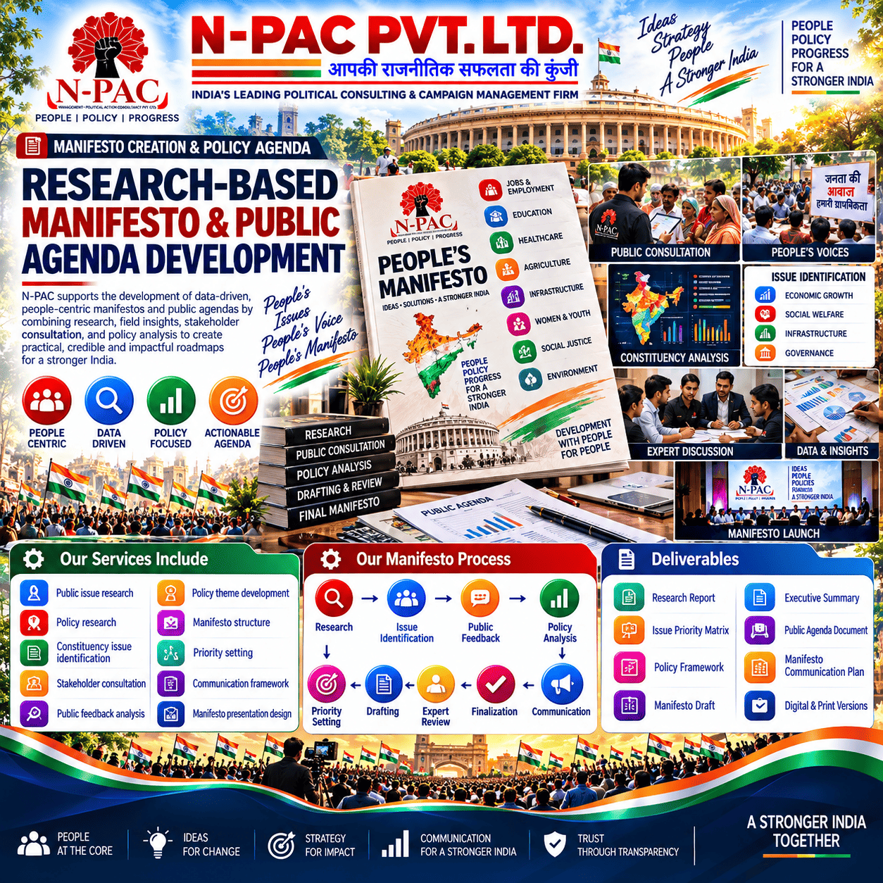 Writing and reviewing policy documents and public agenda material